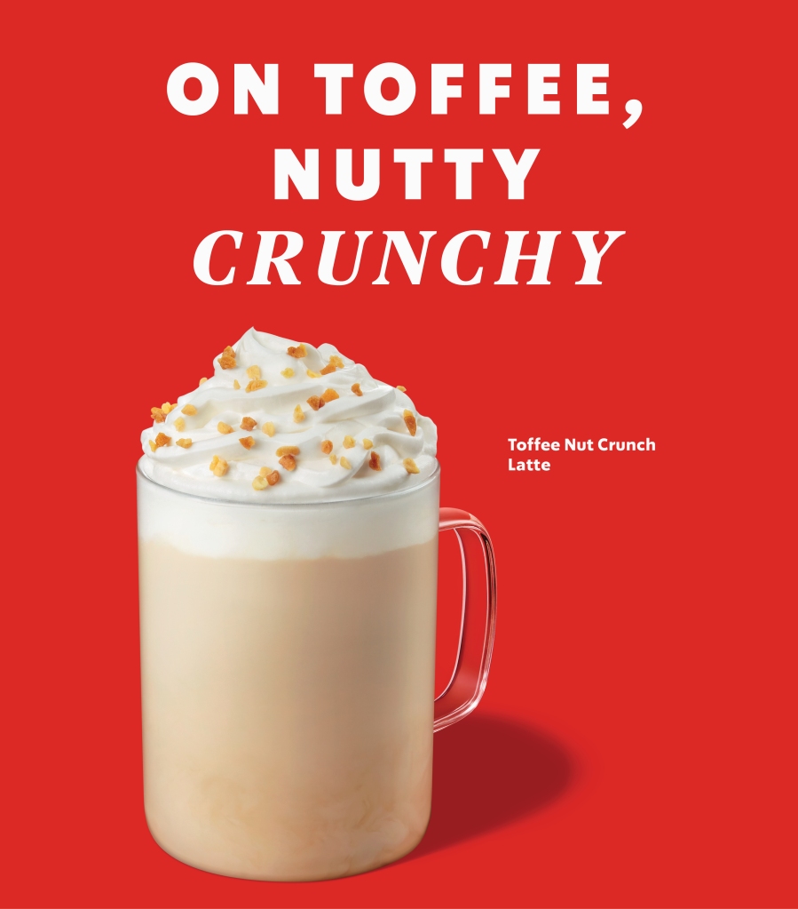 Toffee Nut Crunch Latte